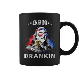Ben Drankin 4Th Of July Usa Flag For Men Women Gift Coffee Mug