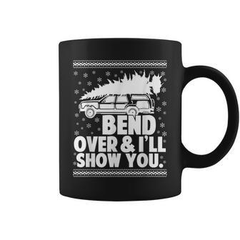 Bend Over And Ill Show You Merry Christmas Tree Women Coffee Mug - Seseable