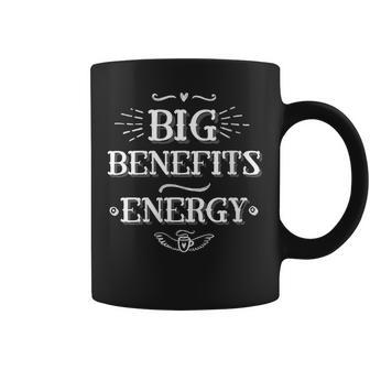 Benefits Hr Funny Human Resources Women Big Benefits Energy Coffee Mug - Seseable