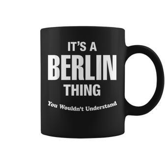 Berlin Thing Name Family Funny Coffee Mug | Mazezy