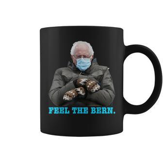 Bernie Mittens Funny Bernie Sanders Meme Inauguration Day Meme Funny Gifts Coffee Mug | Mazezy