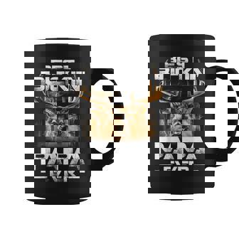 Best Buckin Papa Ever Deer Hunting Bucking Father Coffee Mug | Mazezy