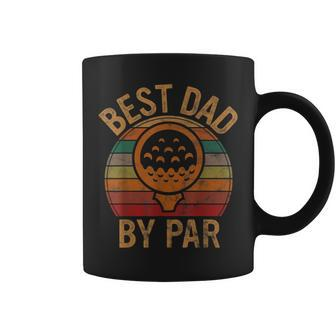 Best Dad By Par Fathers Day Golf Lover Gift Papa Golfer Coffee Mug | Mazezy