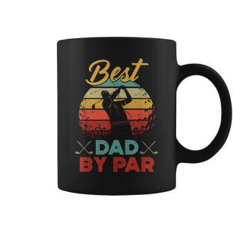 Best Dad By Par Golfer Daddy Fathers Day Gifts Golf Lover Coffee Mug | Mazezy