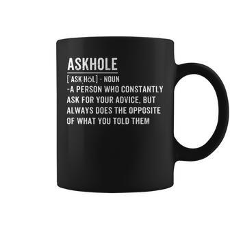 Best Friend Day Definition Askhole Meme Coffee Mug | Mazezy UK
