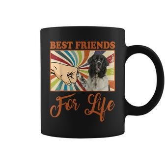Best Friends For Life Landseer Dog Lover Coffee Mug | Mazezy