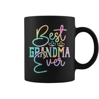 Best Grandma Ever Happy Grandparents Day Tie Dye Coffee Mug | Mazezy