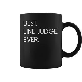 Best Line Judge Ever Volleyball Coffee Mug | Mazezy