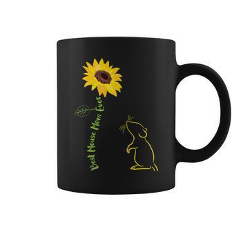 Best Mouse Mom Ever Sunflower Mouse Mama Mouse Mouse Gift For Womens Gift For Women Coffee Mug | Mazezy