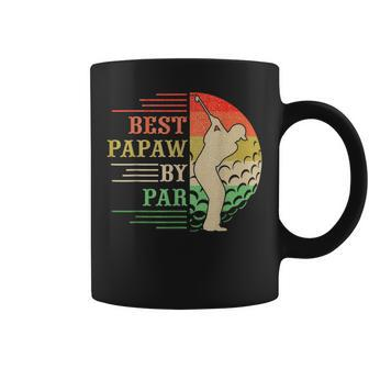 Best Papaw By Par Fathers Gifts Golf Lover Golfer Coffee Mug