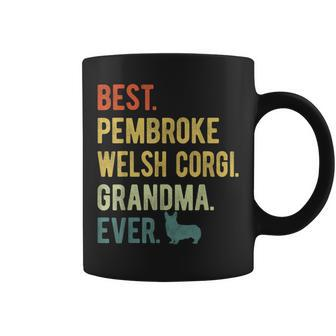 Best Pembroke Welsh Corgi Grandma Ever Dog Mothers Day Coffee Mug | Mazezy UK