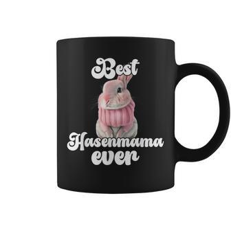 Best Rabbit Mama Ever Retro Winter Rabbit Mum Gift For Women Coffee Mug | Mazezy
