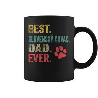 Best Slovenský Cuvac Dad Ever Vintage Father Dog Lover Coffee Mug | Mazezy