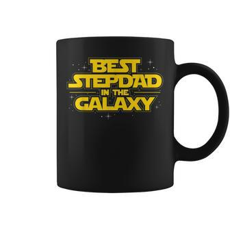 Best Stepdad In The Galaxy - Stepfather Bonus Dad Fatherhood Coffee Mug | Mazezy UK
