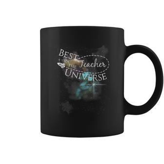 Best Teacher In The Universe Back To School Science Coffee Mug | Mazezy CA