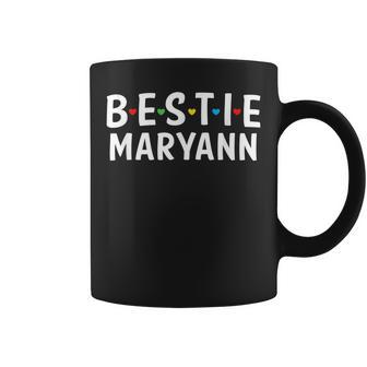 Bestie Maryann Name Bestie Squad Design Best Friend Maryann Coffee Mug | Mazezy DE
