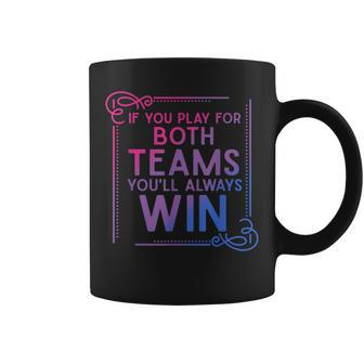 Bi Flag Pride Month Bisexuality Pride Gift Funny Bisexual Coffee Mug | Mazezy