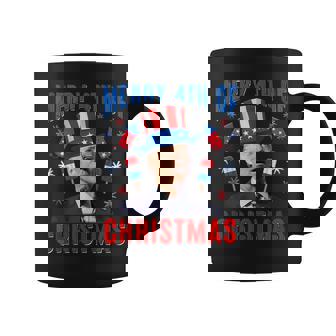 Biden Dazed Merry 4Th Christmas Happy 4Th Of July Men Women Coffee Mug | Mazezy