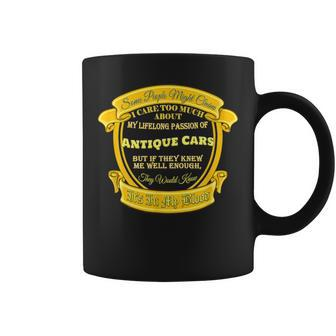 Big Into Antique Cars Perfect For Lovers Of Antique Cars Coffee Mug | Mazezy