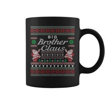Big Brother Claus Ugly Christmas Sweater Pajamas Pjs Coffee Mug - Monsterry DE