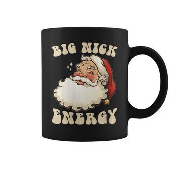 Big Nick Energy Xmas Christmas Ugly Sweater Coffee Mug - Monsterry AU