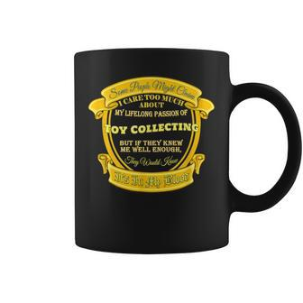 Big Into Toy Collecting Perfect For Lovers Of Toy Collecting Coffee Mug | Mazezy