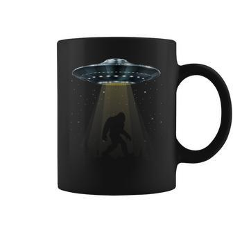 Bigfoot Abduction Alien Ufo Sasquatch Lovers Space UFO Funny Gifts Coffee Mug | Mazezy