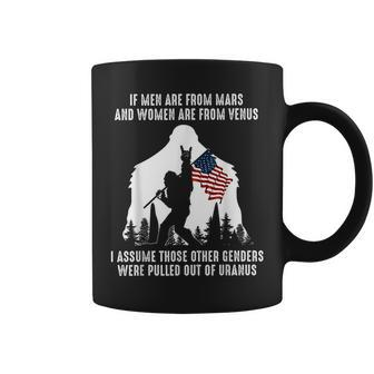 Bigfoot If Men Are From Mars & Women Are From Venus Coffee Mug - Seseable