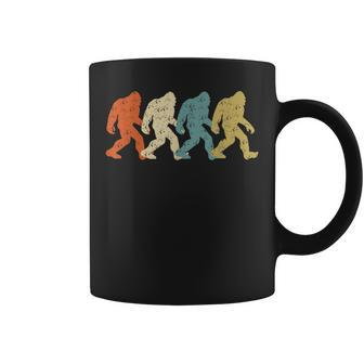 Bigfoot Silhouette Retro | Cute Vintage Yeti Gift Coffee Mug - Thegiftio UK