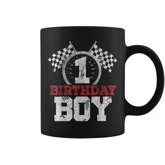 Birthday Boy 1 One Race Car 1St Birthday Racing Car Driver Coffee Mug - Seseable