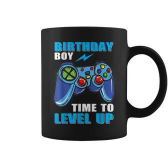 Birthday Boy Time To Level Up Video Game Boys Coffee Mug - Seseable