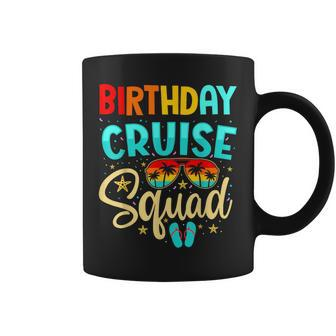 Birthday Cruise Squad Cruising Vacation Funny Crew  Coffee Mug