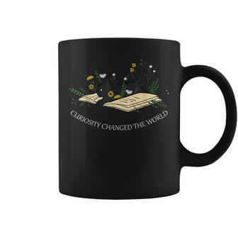 Black Cat Kitten Lover Funny Book Pet Owner Librarian Coffee Mug | Mazezy