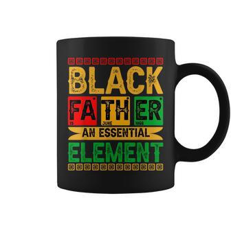 Black Father The Essential Element - Fathers Day Black Dad Coffee Mug | Mazezy