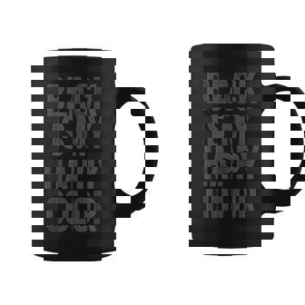 Black Is My Happy Color Goth Emo Funny Sarcastic Saying Coffee Mug - Thegiftio