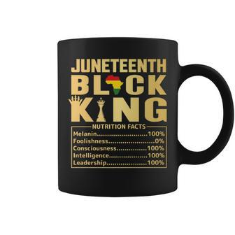 Black King Junenth 1865 Independence Day Black Pride Men Coffee Mug | Mazezy