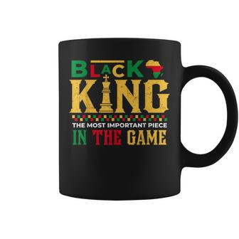 Black King The Most Powerful Piece In The Game Fathers Day Coffee Mug | Mazezy