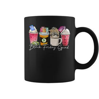 Black Shopping Friday Squad Coffee Cups Coffee Mug | Mazezy
