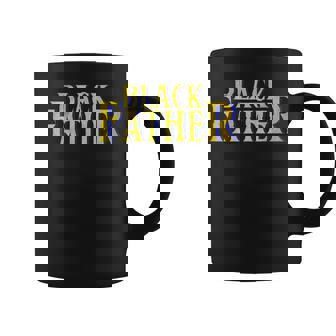 Blackfatherpanther Fathers Day African American Dad Gift For Mens Coffee Mug | Mazezy