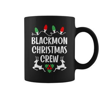 Blackmon Name Gift Christmas Crew Blackmon Coffee Mug - Seseable