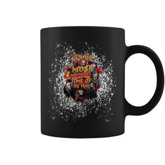 Bleached It's The Most Wonderful Time Of The Year Halloween Coffee Mug - Seseable