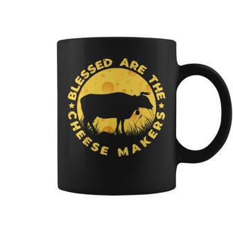 Blessed Are The Cheese Makers Food Cheese Coffee Mug | Mazezy
