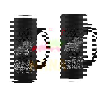 Blessed Nana Christmas Red Truck Car Christmas Tree Coffee Mug | Mazezy