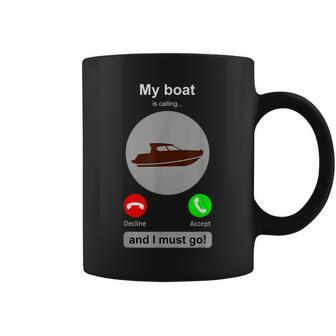 Boat Funny Boat Captain Joke Boating Boat Lover Gift Coffee Mug - Thegiftio UK
