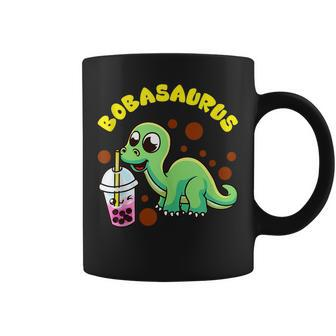 Bobasaurus | Cute Bubble Tea Boba Dinosaur Milk Lover Gift Dinosaur Funny Gifts Coffee Mug | Mazezy