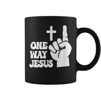 Boho Jesus-Revolution Christian Faith Based Jesus Faith Funny Gifts Coffee Mug | Mazezy