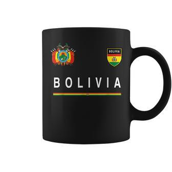 Bolivia SportSoccer Jersey Flag Football Coffee Mug | Mazezy