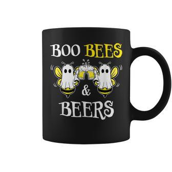 Boo Bees & Beers Couples Halloween Costume Coffee Mug - Monsterry