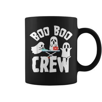 Boo Boo Crew Ghost Paramedic Emt Ems Nurse Halloween Gift EMT Funny Gifts Coffee Mug | Mazezy