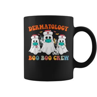Boo Boo Crew For Dermatology Nurse Halloween Scrub Coffee Mug - Monsterry